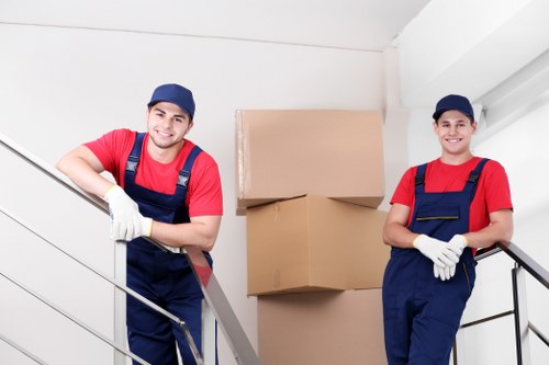 Reusable furniture and donations prepared for charity partnership