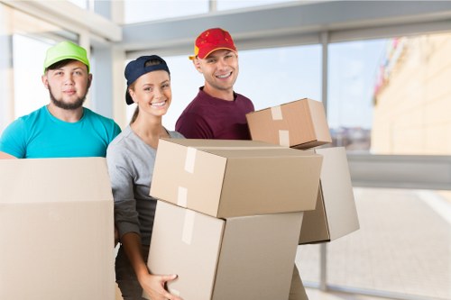Urgent same day removals service in Queenspark with movers and moving boxes