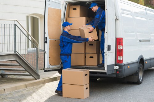 Moving truck service for residential moves in Queens Park