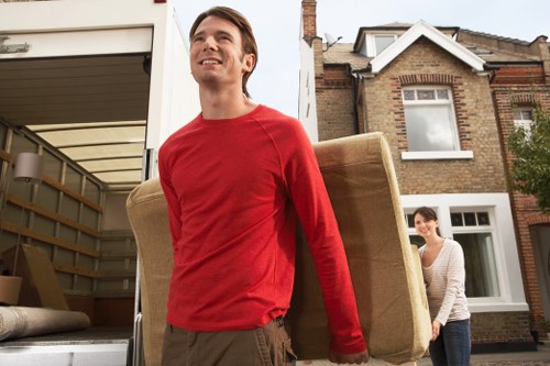 Queenspark man and van service moving boxes and household items