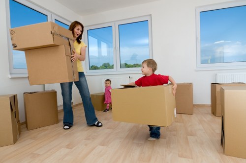 Careful handling of furniture during a Queenspark home relocation