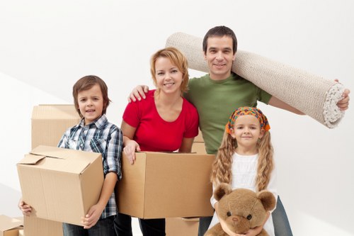 Post-move office setup for commercial moves in Queenspark