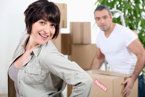 Moving bulky furniture from a flat with stairs in Queenspark