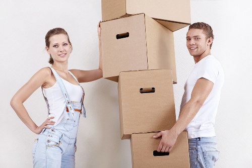 Residential move using a moving truck in Queenspark