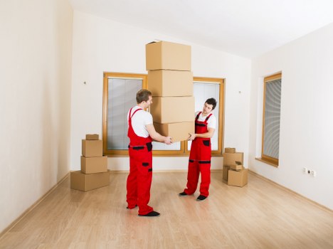 Queenspark residential moving support with furniture prepared for transport